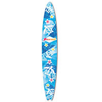 Emery Surfboard Honu Floral