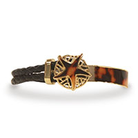 Leather Bracelet, Starfish