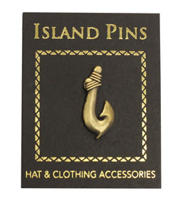 Island Pin Fish Hook - Welcome to the Islands