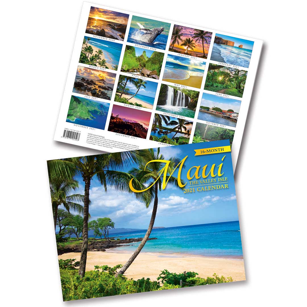 February 2023 Maui The Valley Isle Hawaii 2022 16 Month Calendar November 2021