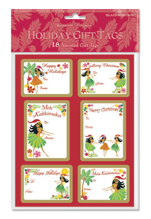 Happy Holiday Gift Tags - Pack of 4