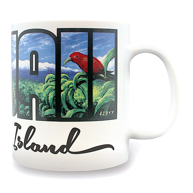 Boxed Hawaiian Eddy Y Coffee Mug Hawaii 14 oz Big Island Boxed Hawaiian Eddy Y Coffee Mug Hawaii 14 oz Big Island