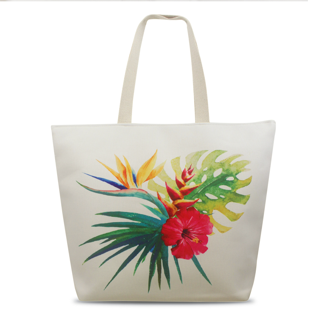 Tropical beach bag cheap