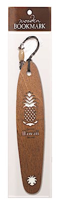 Wooden Bookmark, Pineapple