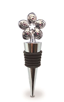 Jewel Wine Stopper, Plumeria