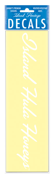 Decal Large Banner, Island Hula Honey