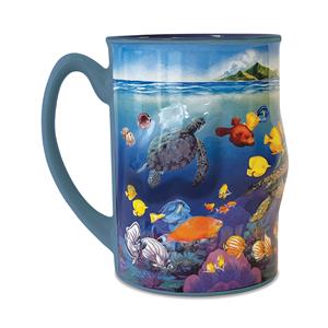 14 oz. Embossed Mug, Ocean of Friends