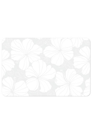 Translucent Placemat, Hibiscus Chic