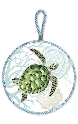 Ceramic Trivet, Honu Voyage