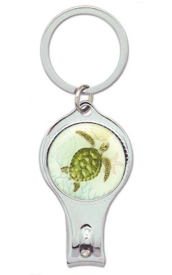 Nail Clipper Keychain, Honu Voyage