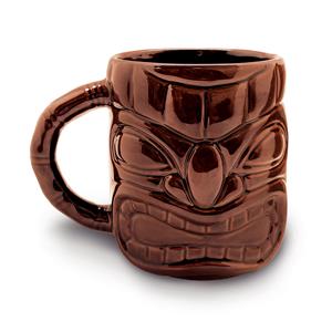 14 oz. Tiki Mug, Dark Brown