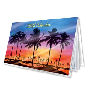 2025 Pocket Calendar, Evening Palms