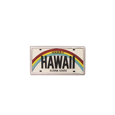 HP Polyresin Magnet, License Plate - Hawaii