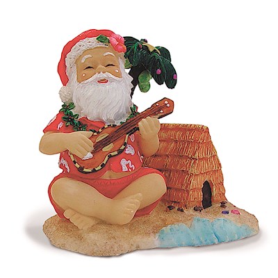 HP Ornament, Santa on the Beach