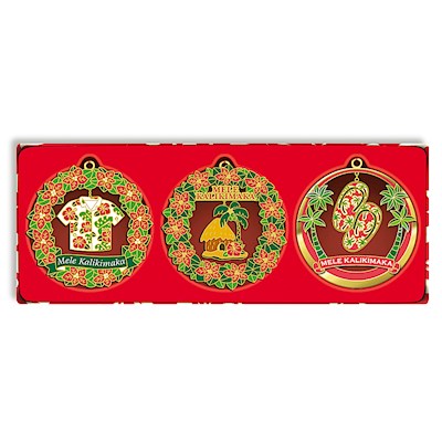 3-pk Die-Cut Ornament, Mele Times