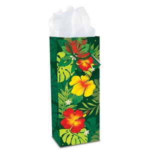 BAG WNE FLORAL MONSTERA