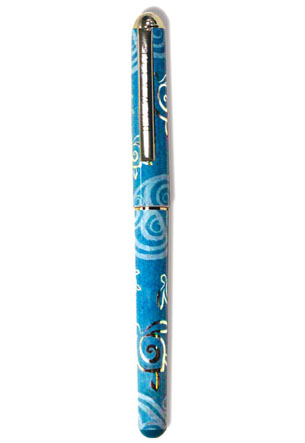 Single Rollerball Pen, Honu Swirl