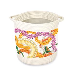 Storage Baskets, Leis of Aloha - Small