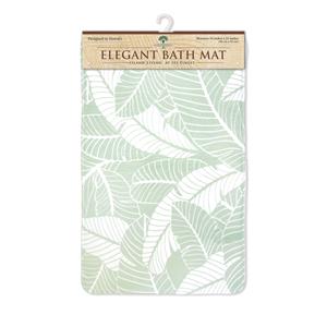Bath Mat, Tropical Leaves – Sage