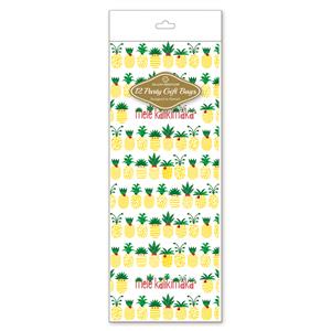 Cello Bag 12-pk LG, Mele Pineapple Parade