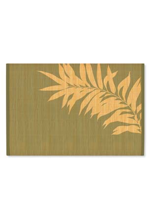 Bamboo Placemat, Swaying Palm