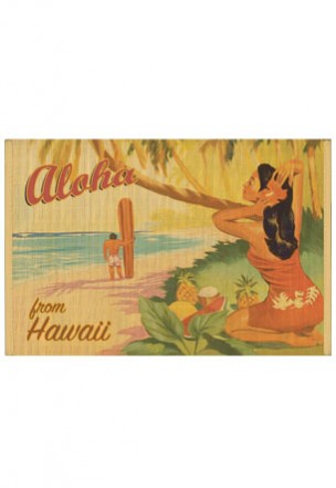 Bamboo Placemat, Sunset Beach