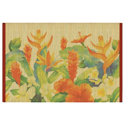 Bamboo Placemat, Island Garden