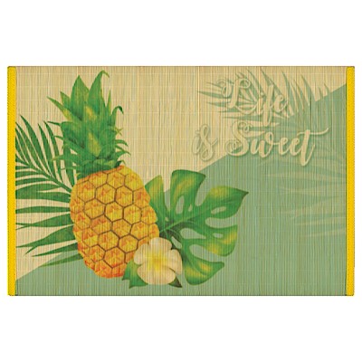 Bamboo Placemat, Life Is Sweet
