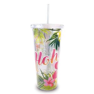 Ohana Hawaiian Water Bottle Tumbler Pouch