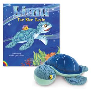 Limu, Blu Honu Book & Plush Set