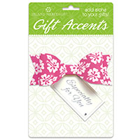 3D Gift Accent, Bow Tie