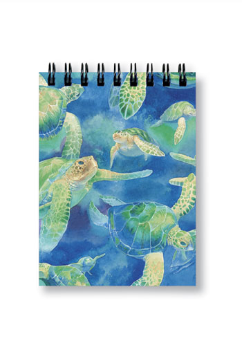 Notebook Small 50-sht, Swimming Honu