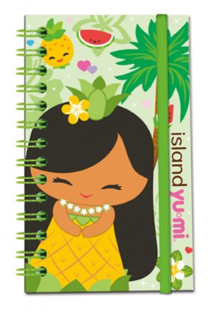 Notebook w/Elastic, Island Yumi-Mai