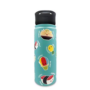 18.6 oz. Island Flask, Local Grindz - Light Teal