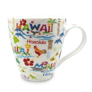 18 oz. U-shape Mug, Hawaiian Adventures