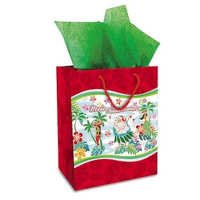Medium Gift Bag, Santa's Holiday Honeys
