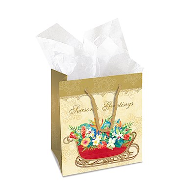 Small Gift Bag, Sleigh of Aloha