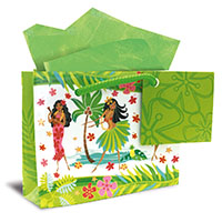 Mini Gift Bag, Island Hula Honeys (H)