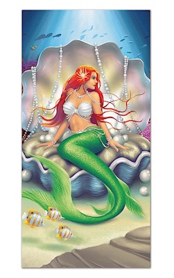 Beach Towel, Island Heritage Mermaids - Pearl