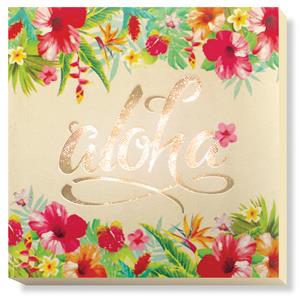 Light Box Square, Aloha Floral