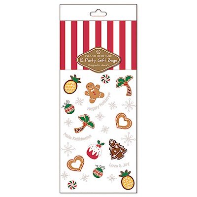 Cello Bag 12-pk SM, Holiday Delights