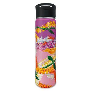 25oz. Island Flask, Leis of Aloha - Pink