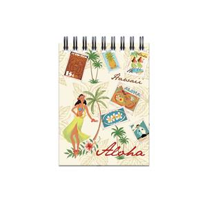 Small Notebook, Stamped with Aloha