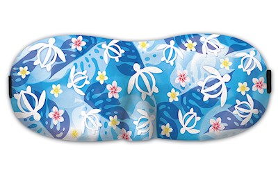 Island Eye Mask, Honu Floral