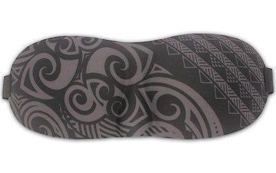 Island Eye Mask, Tribal Gray