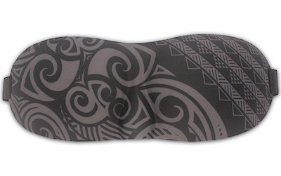 Island Eye Mask, Tribal Gray