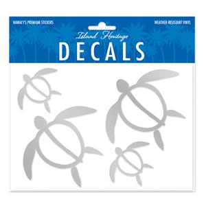 Decals Assorted 4-pk, Honu Family