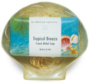 Soap & Capiz 70g F/M Soap GS, Trop Breeze CLS