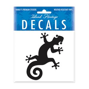 Decal Small Oblong, Gecko Black