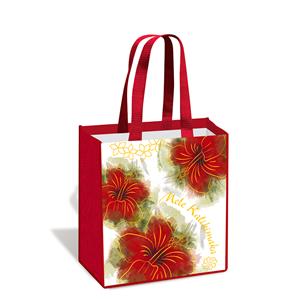 Island Tote, Hibiscus Kalikimaka